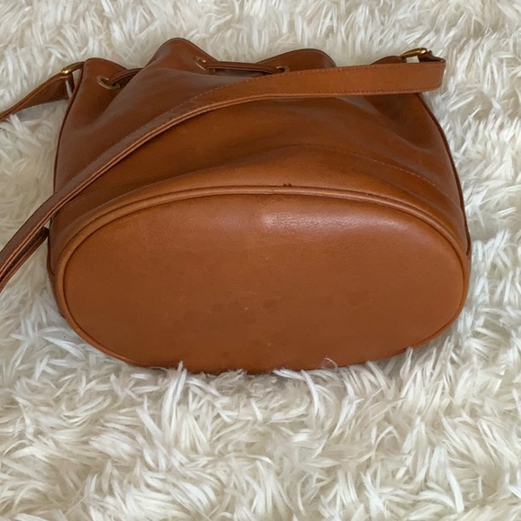 Gucci Horse-bit Tan Leather drawstring bag - Picture 6 of 10
